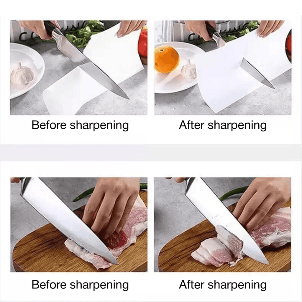 3 in 1 Knife Sharpener with 3 Stages - Repair, Sharpen & Polish