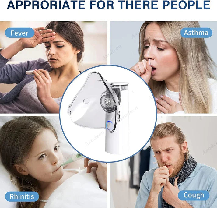Portable Nebulizer for Asthma & Breathing Relief - For Adults and Children