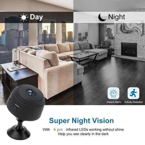 A9 Mini WiFi Wireless Camera – HD Video Recorder with Night Vision & Motion Detection - Chic Flicks Store