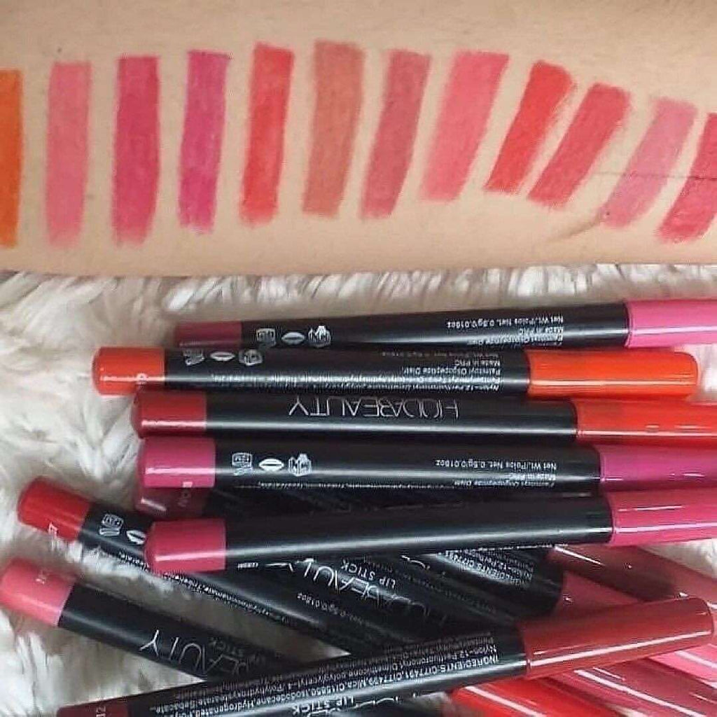 Huda Beauty -  Jumbo Matte Lip Liners (Pack of 12) - Chic Flicks Store