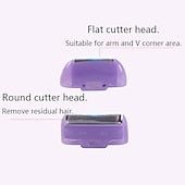 2 in 1 Rechargeable YES Finishing Touch Facial And Body Hair Remover (Imported)
