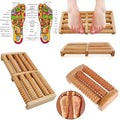 Wooden Roller Foot Massager – Pain & Stress Relief